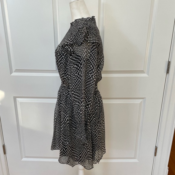 Silk Blend Fawn Mini Dress from RAG & BONE - Picture 2 of 10